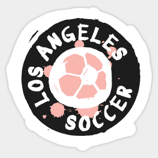 Los Angeles Soccer 03 Sticker